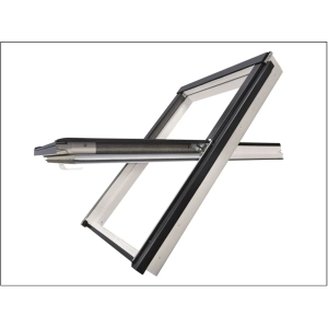 Okno dachowe PVC FAKRO PTP-X P50 ABMX – biały, RAL 7016
